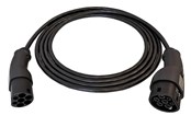 Laddning av elbil - Metron Charging cable 32 A 22 kW 7 m with Tesla opening button - 90312