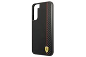 Mobile - Covers & Cases - Ferrari On Track Carbon Stripe Case for Samsung Galaxy S22+ - Black - 3666339044800