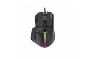 Mus - White Shark MARROK Wired - Gamingmus - Optic - 9 knappar - Svart - MARROK-B