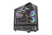 Chassi - Darkflash DS950V Computer Case with Display + 6 Fans - Chassi - Svart - DS950 SCRN BLK +6F