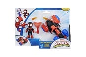 Figure - Marvel Spidey And His Amazing Friends 3" Miles Techno Racer Vehicle - G24605X00