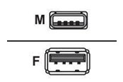 USB-kabel - Sharkoon - USB extension cable - USB to USB - 2 m - 4044951015412
