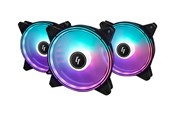 Chassi fläkt - Chieftec Chieftronic Nova NF-1225RGB - Chassi fläkt - 120mm - Svart - NF-3012-RGB