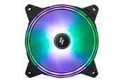 Chassi fläkt - Chieftec Chieftronic Nova NF-1225RGB - case fan - Chassi fläkt - 120mm - Svart - NF-1225RGB