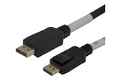 Displaykabel - Deltaco - DisplayPort cable - DisplayPort to DisplayPort - 1.5 m - DP54-1015