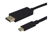 Displaykabel - Deltaco - DisplayPort cable - USB-C to DisplayPort - 50 cm - USBC-DP50