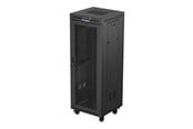 Rack chassis - Lanberg FF01 series - rack - 600 x 600 flat pack with mesh door LCD - 32U - FF01-6632-23BL