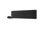 Tangentbord - Lenovo Pro Combo 6000 - keyboard and mouse set - multi-mode - QWERTY - Norwegian - eclipse black Input Device - Tastatur & Mus set - Norsk - Svart - 4X31S04834