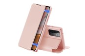 Mobile - Covers & Cases - Dux Ducis Skin X Holster Case Flip Cover Samsung Galaxy A72 4G pink - 6934913053423