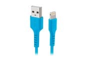 USB-kabel - SBS TECABLEUSBIP589A USB-A - Lightning Cable - Blue - TECABLEUSBIP589A