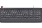 Tangentbord - Speed-Link HI-GENIC Antibacterial Keyboard - Tangentbord - Nordisk - Svart - SL-640009-BK-NC