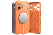 Mobile - Covers & Cases - Ringke Silicone Magnetic MagSafe Case for iPhone 17 Pro - Orange - 8800328811188