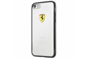 Mobile - Covers & Cases - Ferrari Racing Shield Case for iPhone 7 / 8 / SE 2020 / SE 2022 - Transparent Black - 3700740392300