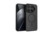 Mobile - Covers & Cases - CRONG Hybrid Matte Magnetic - Xiaomi 15T Pro MagSafe Case (Black) - CRGHMMXM15TPBLK