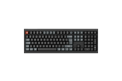 Tangentbord - Keychron V6 Ultra 100% 8K Wireless Tri-Mode - POM Brown - Gaming Tangentbord - Nordisk - Svart - V6U-D3-BO