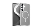 Mobile - Covers & Cases - CRONG Hybrid Matte Magnetic - MagSafe Case for Samsung Galaxy S26 (Gray) - CRGHMMSGS26LGR