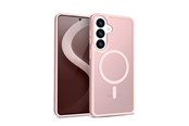 Mobile - Covers & Cases - CRONG Hybrid Matte Magnetic - MagSafe Case for Samsung Galaxy S26 (Pink) - CRGHMMSGS26PNK