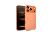 Mobile - Covers & Cases - CRONG Hybrid Matte Magnetic - MagSafe iPhone 17 Pro Case (Orange) - CRGHMMIP1763PORG