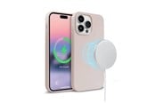 Mobile - Covers & Cases - CRONG Color Cover Magnetic - iPhone 14 Pro Max MagSafe Case (Sand Pink) - CRG-COLRM-IP1467P-PNK