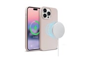 Mobile - Covers & Cases - CRONG Color Cover Magnetic Case for iPhone 14 Pro (Sand Pink) - CRG-COLRM-IP1461P-PNK