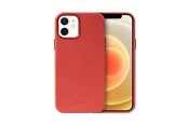 Mobile - Covers & Cases - CRONG Essential Cover - PU Leather Case for iPhone 12 / iPhone 12 Pro (Red) - CRG-ESS-IP1261-RED