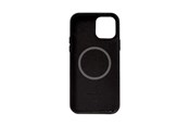 Mobile - Covers & Cases - CRONG Essential Cover Magnetic - iPhone 12 Pro Max MagSafe Leather Case (Black) - CRG-ESSM-IP1267-BLK