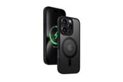 Mobile - Covers & Cases - CRONG Hybrid Frost MAG Cover - Case with MagSafe for iPhone 16 Pro Max (Black) - CRGHFMIP1669PBLK