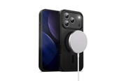 Mobile - Covers & Cases - CRONG Hybrid Frost MAG Cover - MagSafe iPhone 17 Pro Case (Black) - CRGHFMIP1763PBLK