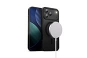 Mobile - Covers & Cases - CRONG Hybrid Frost MAG Cover - MagSafe iPhone 17 Pro Max Case (Black) - CRGHFMIP1769PBLK
