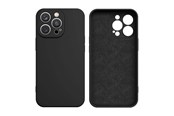 Mobile - Covers & Cases - Hurtel Silicone Case for Samsung Galaxy S24+ - Black - 5907769360527