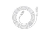 USB-kabel - CRONG Armor Link - 60W PD 3A USB-C to USB-C Cable 25cm (White) - CRGAL025USCCWHI