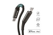 USB-kabel - CRONG Armor Link - USB-C Lightning Fast Charging MFi Cable 150cm (black) - CRG-AL15USCL-BLK
