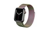 Smartwatch - Accessories - CRONG Milano Steel - Stainless Steel Strap for Apple Watch 38/40/41/42 mm (Iridescent) - CRG-40MST-OPL