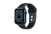 Smartwatch - Accessories - CRONG Duo Sport - Apple Watch Band 44/45/46/49 mm (Gray/Black) - CRG-44DSB-BLK