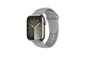 Smartwatch - Accessories - CRONG Liquid - Apple Watch Band 44/45/46/49 mm (Gray) - CRG-44LQB-CGR
