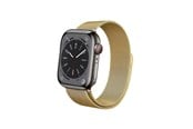Smartwatch - Accessories - CRONG Milano Steel - Stainless Steel Strap for Apple Watch 44/45/46/49 mm (Gold) - CRG-44MST-GLD