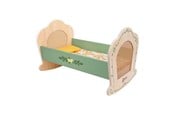 Träleksaker - Classic World Vintage Wooden Doll Cradle - 50633