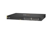 Switch - Hewlett Packard Enterprise HPE Aruba Networking CX 6000 24p 10M/100M/1G Class4 PoE 4p SFP 1G 370W Switch - R8N87B#ABB