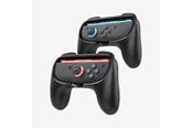 Spel Tillbehör - Spigen Joy-Con Grip NS100 - black - Nintendo Switch 2 - Tillbehör till spelkonsol - AGP10162