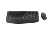 Tangentbord - Logitech Signature Comfort Plus MK880 - Graphite - Tastatur & Mus set - Dansk/Norsk/Svensk/Finsk - Grå - 920-014036