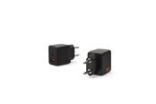 Mobile - Adapters & Chargers - UAG SRGE 30W 2Port USB-C - USB-A Wall Charger EU Black - 9B443511V4040