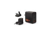Mobile - Adapters & Chargers - UAG SRGE 100W 3Port 2USB-C - 1USB-A Wall Charger WW Black - 9B443811V4040