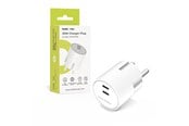 Mobile - Adapters & Chargers - Mobile Origin 30W Charger Plug PW33 - 2x USB-C - white - MO-PW33-WHT