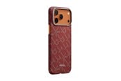 Mobile - Covers & Cases - PITAKA Ultra-Slim Case - Monogram-Gold/Red - iPhone 17 Pro Max - KI1702PTKP