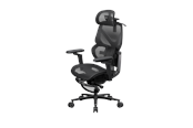 Gamingstol - TX3 Flex Pro Footrest - Svart - Mesh - 123 kg - TEGC-3089101.11