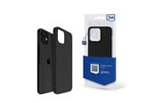 Mobile - Covers & Cases - 3mk Silicone Case for iPhone 12 mini - black - 5903108499002