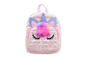 Skoltillbehör - Johntoy Unicorn Backpack - 21x10x27 cm - Assorted - 27742