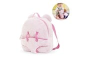 Skoltillbehör - Corolle Pink Plush Dolls Carrying Backpack 30cm - 9000111170