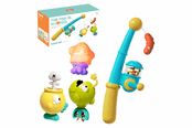 Babyleksaker - Fresh Kid Tub Fun! Fishing set 4 parts - 3504