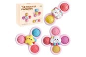 Babyleksaker - Fresh Kid Spinner toys Fantasy 3 pcs. - 3511